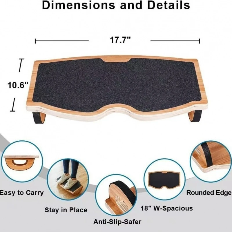 Wooden balance board 2 Wooden balance board 2